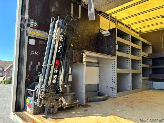 トラック搭載型クレーン VOLVO FL12.240L-KOFFER-WERKSTATTWAGEN-KRAN HIAB-163TKM