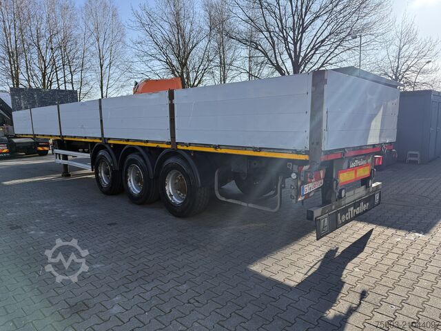 Opinn hálf-vagn  3- Achs Lecitrailer Pritsche