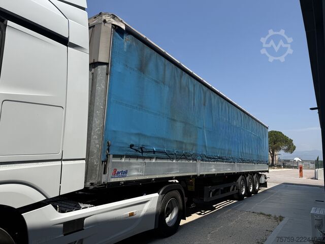 ανοιχτό ημιρυμουλκούμενο με μουσαμά Schmitz Cargobull SCB-S3T Pritsche 13.80m mit Plane