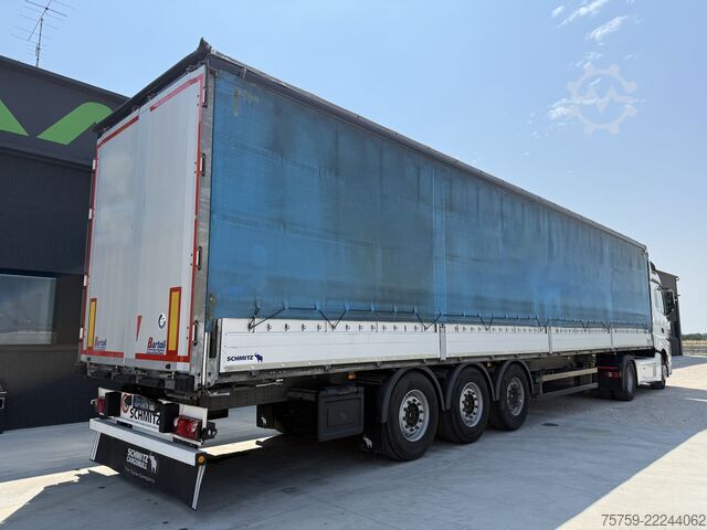 ανοιχτό ημιρυμουλκούμενο με μουσαμά Schmitz Cargobull SCB-S3T Pritsche 13.80m mit Plane