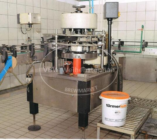 Ligne de remplissage de bouteilles en verre à usage unique Inex, Krones, Adelski, Pirzer, JOHA 