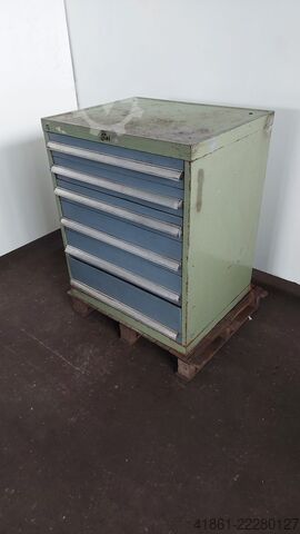 Шкаф с выдвижными ящиками, 6 секций. BOTT Rollengelagerter Schubladenschrank