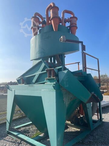 MULTICICLÓN PARA RECUPERACIÓN DE ARENA FINA MULTICICLONE 2500 litri / minuto