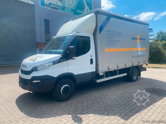 Furgon me perde anësore IVECO Daily 72C18 Hi-Matic Schiebe Plane +LBW