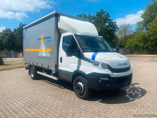 Furgon me perde anësore IVECO Daily 72C18 Hi-Matic Schiebe Plane +LBW