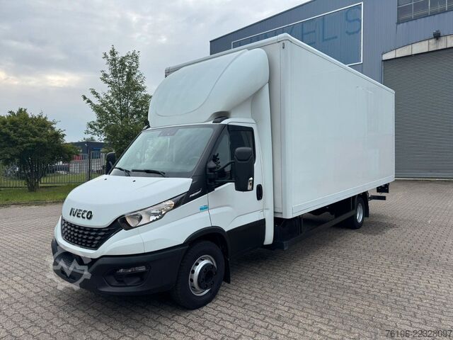 Furgão fechado IVECO Daily 72C18 Hi Matic Koffer mit Ladebordwand