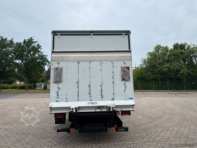Furgão fechado IVECO Daily 72C18 Hi Matic Koffer mit Ladebordwand