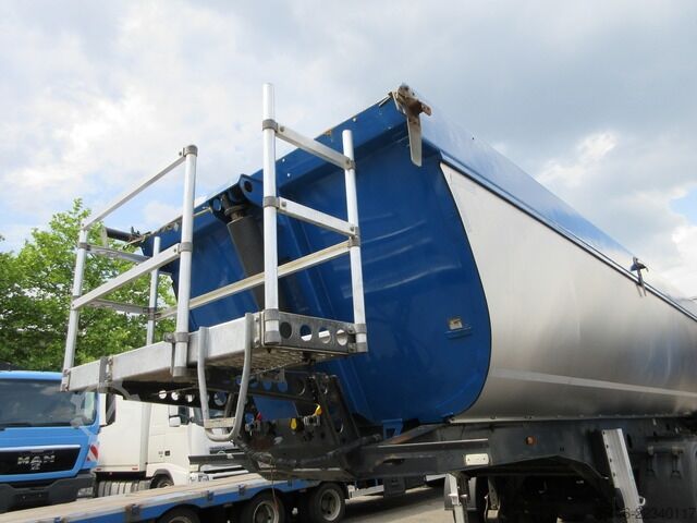 Semirremolque volquete meiller Thermomulde Stahl 23,10 m³, Liftachse
