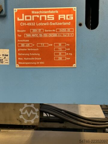  Jorns Twin-Matic-150-1150-CNC5000-6.4