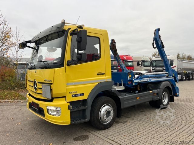 Camion benne MERCEDES-BENZ Atego 1224 Absetzkipper Meiller+Funk/Klima/Diff
