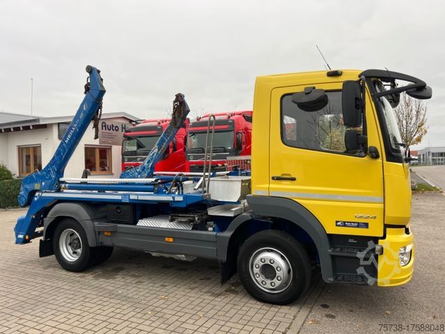 Camion benne MERCEDES-BENZ Atego 1224 Absetzkipper Meiller+Funk/Klima/Diff