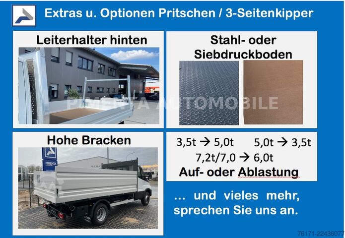 Furgone centinato IVECO Daily 70C18A8 SCHIEBEPLANE LBW 1500kg AHK KLIMA