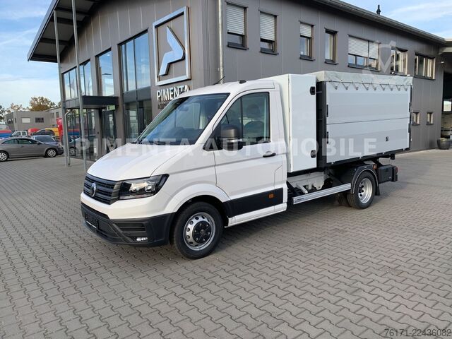 Furgone ribaltabile a tre lati VOLKSWAGEN Crafter 50 3-S-KIPPER GESCHLOSSEN TEMP AHK KLIMA