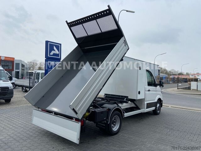 Furgone ribaltabile a tre lati VOLKSWAGEN Crafter 50 3-S-KIPPER KISTE TEMPOMAT AHK KLIMA