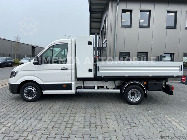 Furgone ribaltabile a tre lati VOLKSWAGEN Crafter 50 3-S-KIPPER KISTE TEMPOMAT AHK KLIMA