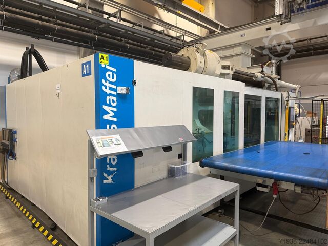 Máquina de moldagem por injeção KraussMaffei KM 1600–17200 MX Blu Power