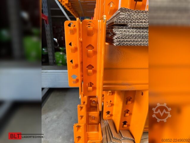 Smags plaukts 28 lfm Nedcon Palettenregale, H: 350cm Fachlast: 3000 kg, Palettenregal, Regal