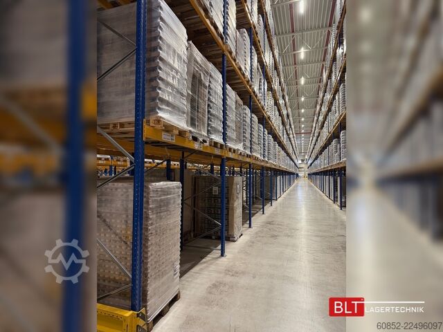 Estantes de paletes para serviços pesados 14 lfm STOW Palettenregale, H: 1050cm Fachlast: 2250 kg, PNB0472, Regale