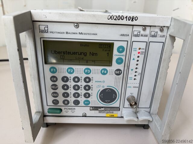 Sistem pengukuran HBM MGCplus AB22A System Pomiarowy Wzmacniacz Modułowy Hottinger Baldwin HBM MGCplus AB22A System Pomiarowy Wzmacniacz Modułowy Hottinger Baldwin