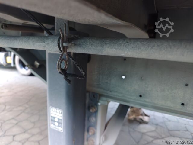 Semirremolque abierto con toldo Schmitz Cargobull S01 QuickSlide Liftachse Palettenanschl