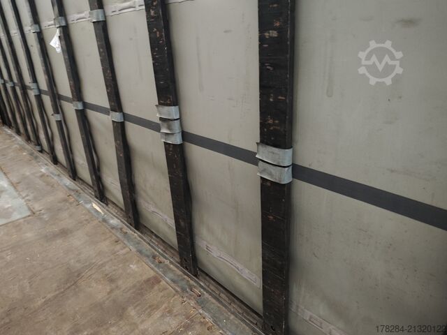 Semirremolque abierto con toldo Schmitz Cargobull S01 QuickSlide Liftachse Palettenanschl