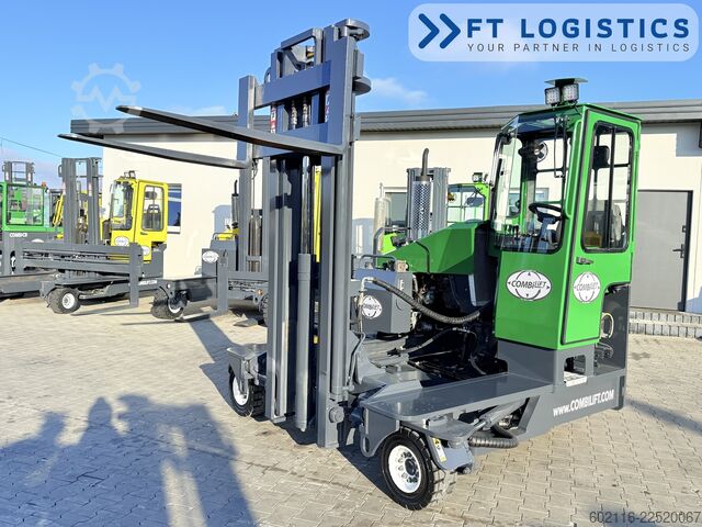 4-way forklift Combilift C5000L GAS DUPLEX 4100 POSITIONER CABIN