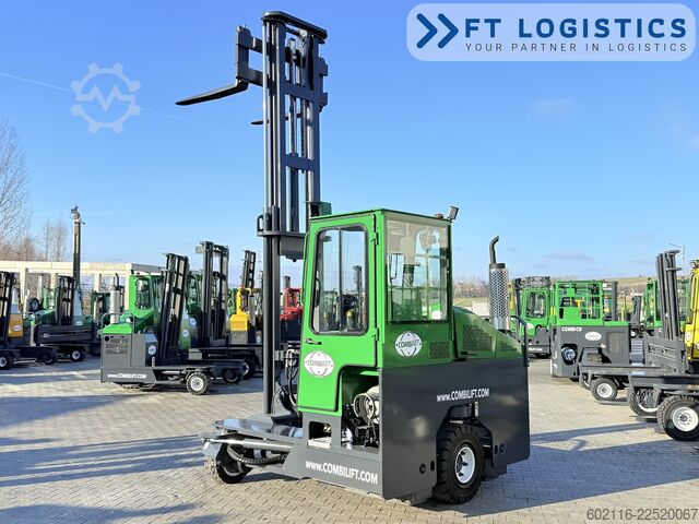 4-way forklift Combilift C5000L GAS DUPLEX 4100 POSITIONER CABIN
