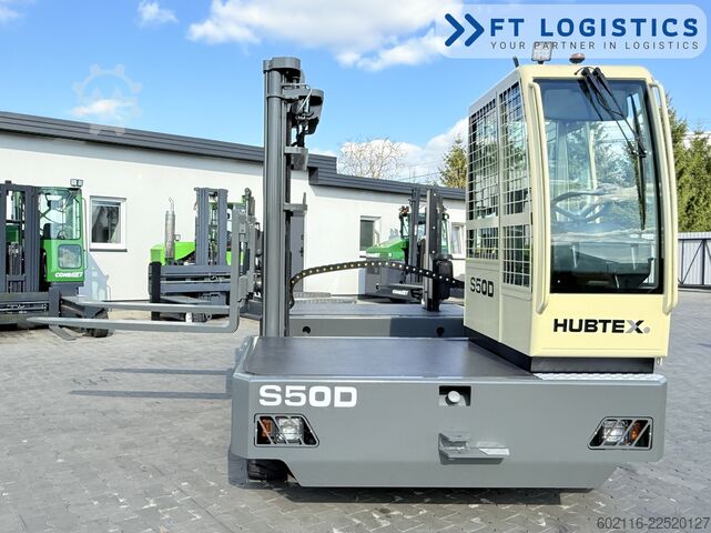 Sivulastaustrukki Hubtex S50D TRIPLEX 6300 FREE-LIFT PLATFORM1600