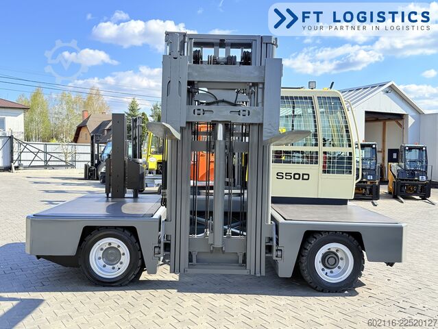 Sivulastaustrukki Hubtex S50D TRIPLEX 6300 FREE-LIFT PLATFORM1600