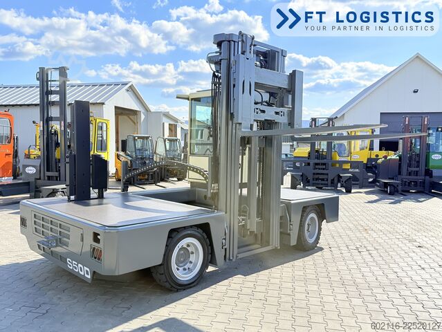 Sivulastaustrukki Hubtex S50D TRIPLEX 6300 FREE-LIFT PLATFORM1600