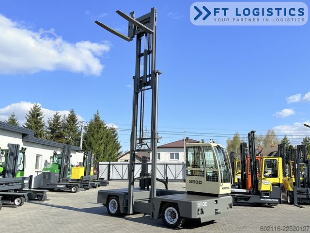 Sivulastaustrukki Hubtex S50D TRIPLEX 6300 FREE-LIFT PLATFORM1600