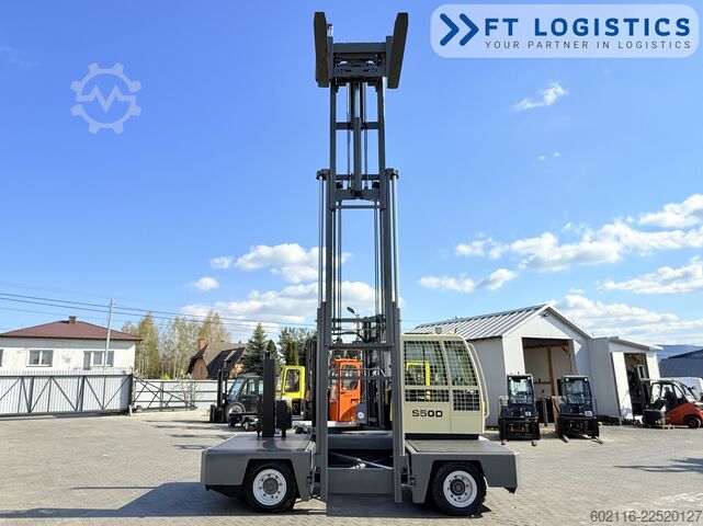 Sivulastaustrukki Hubtex S50D TRIPLEX 6300 FREE-LIFT PLATFORM1600