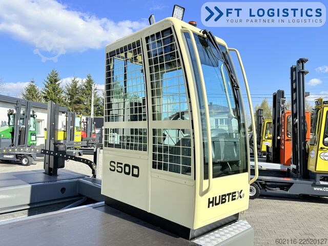 Sivulastaustrukki Hubtex S50D TRIPLEX 6300 FREE-LIFT PLATFORM1600