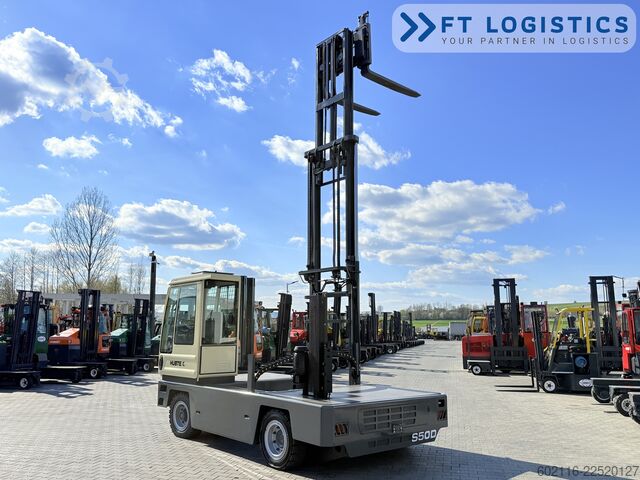 Sivulastaustrukki Hubtex S50D TRIPLEX 6300 FREE-LIFT PLATFORM1600