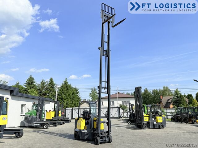 Wózek widłowy do wąskich korytarzy Combilift AISLE MASTER 25WE TRIPLEX 6650MM