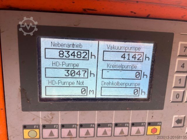 Vákuumtartályos teherautó MERCEDES-BENZ Actros 2543 6x2 Kanalreiniger MÜLLER 12.000 L