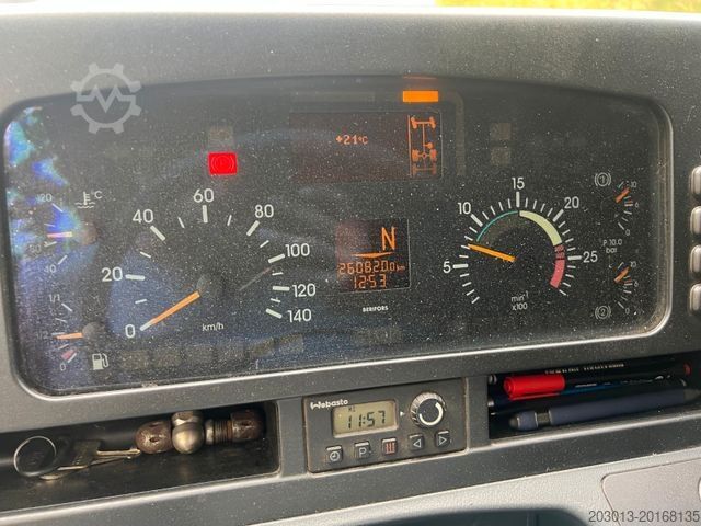Vákuumtartályos teherautó MERCEDES-BENZ Actros 2543 6x2 Kanalreiniger MÜLLER 12.000 L