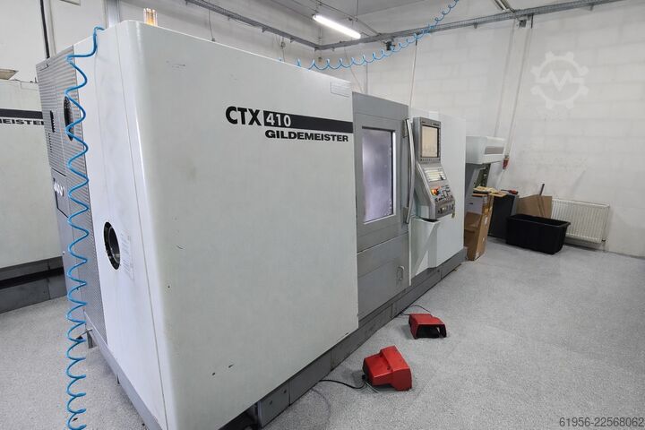 CNC sústružnícko-frézovacie centrum DMG Gildemeister CTX 410 V6