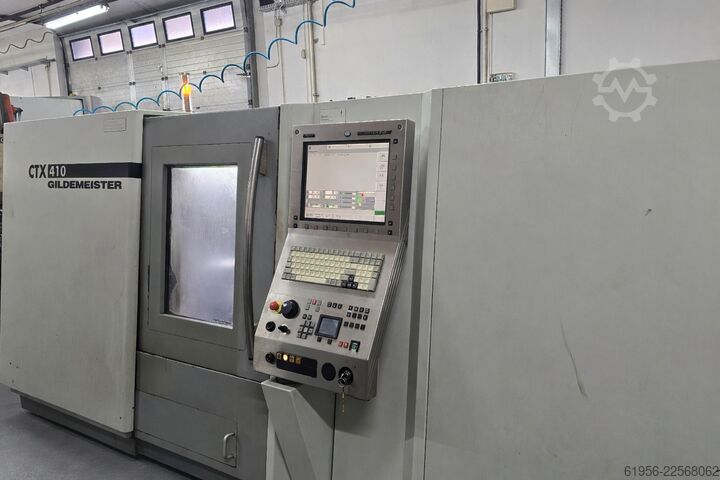 CNC sústružnícko-frézovacie centrum DMG Gildemeister CTX 410 V6