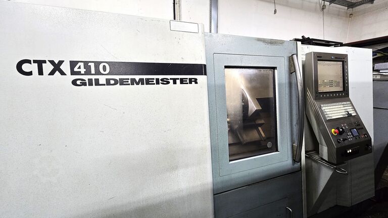 CNC sústružnícko-frézovacie centrum DMG Gildemeister CTX 410 V3