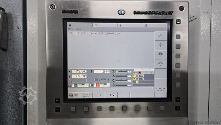 CNC sústružnícko-frézovacie centrum DMG Gildemeister CTX 410 V3