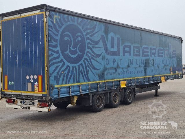 Semirremolque abierto con toldo Schmitz Cargobull Curtainsider Mega