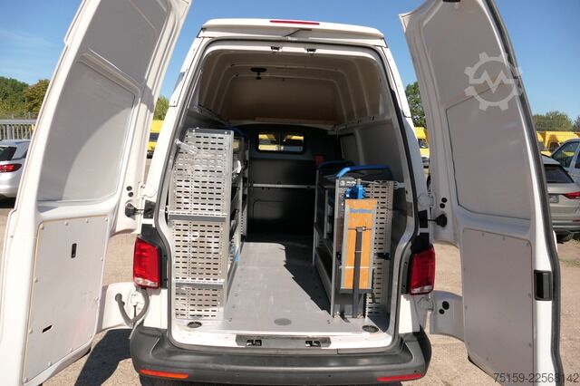 Fourgon tôlé VW T6.1 Transporter 2.0 TDI 4Motion Hochdach lang Werkstatteinbauten CoC KLIMA