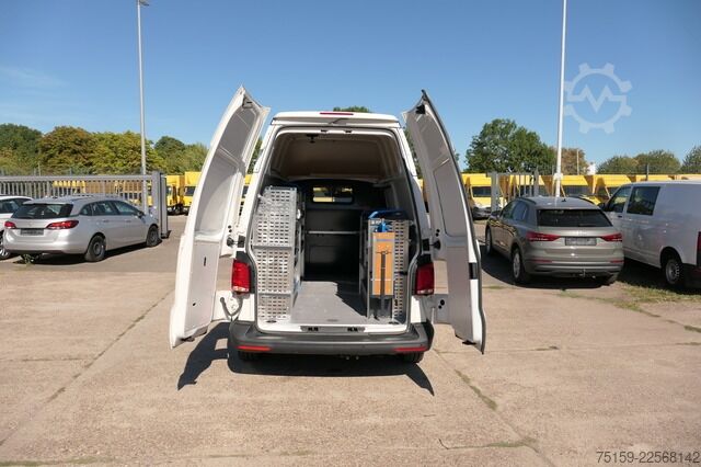 Fourgon tôlé VW T6.1 Transporter 2.0 TDI 4Motion Hochdach lang Werkstatteinbauten CoC KLIMA