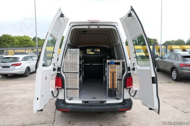 Fourgon tôlé VW T6.1 Transporter 2.0 TDI 4Motion Hochdach Lang Werkstatteinbauten CoC KLIMA Standheiz.