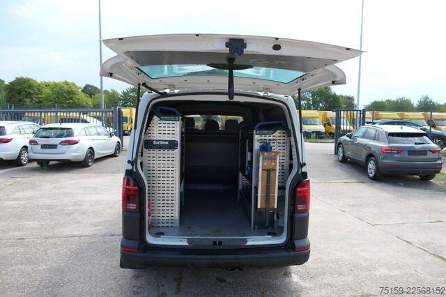 Fourgon tôlé VW T6.1 Transporter 2.0 TDI 4Motion lang DOKA Werkstatteinbauten CoC KLIMA Standheiz.