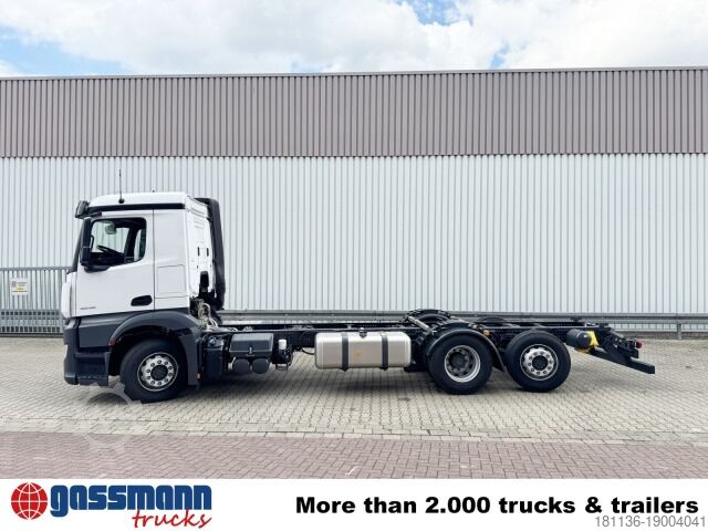 Chassi de caminhão Mercedes-Benz Actros 2548 L 6x2, Retarder, Lenk-/Liftachse