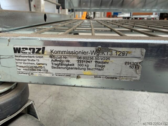 Carro de preparación de pedidos Wanzl KT3 1297