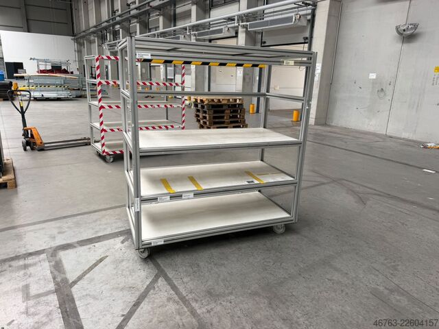 Komisionerska kolica od aluminijuma  