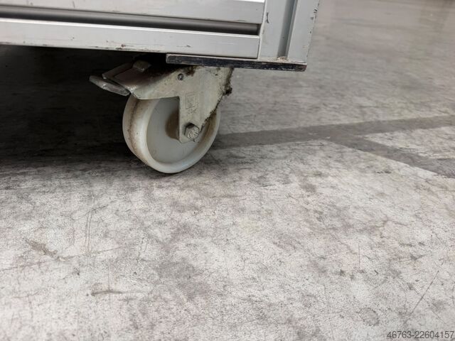 Komisionerska kolica od aluminijuma  